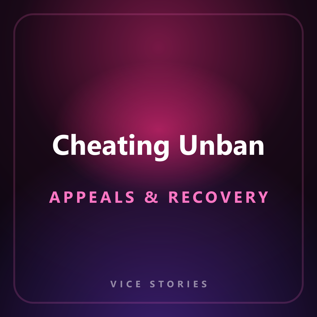 Cheating Unban