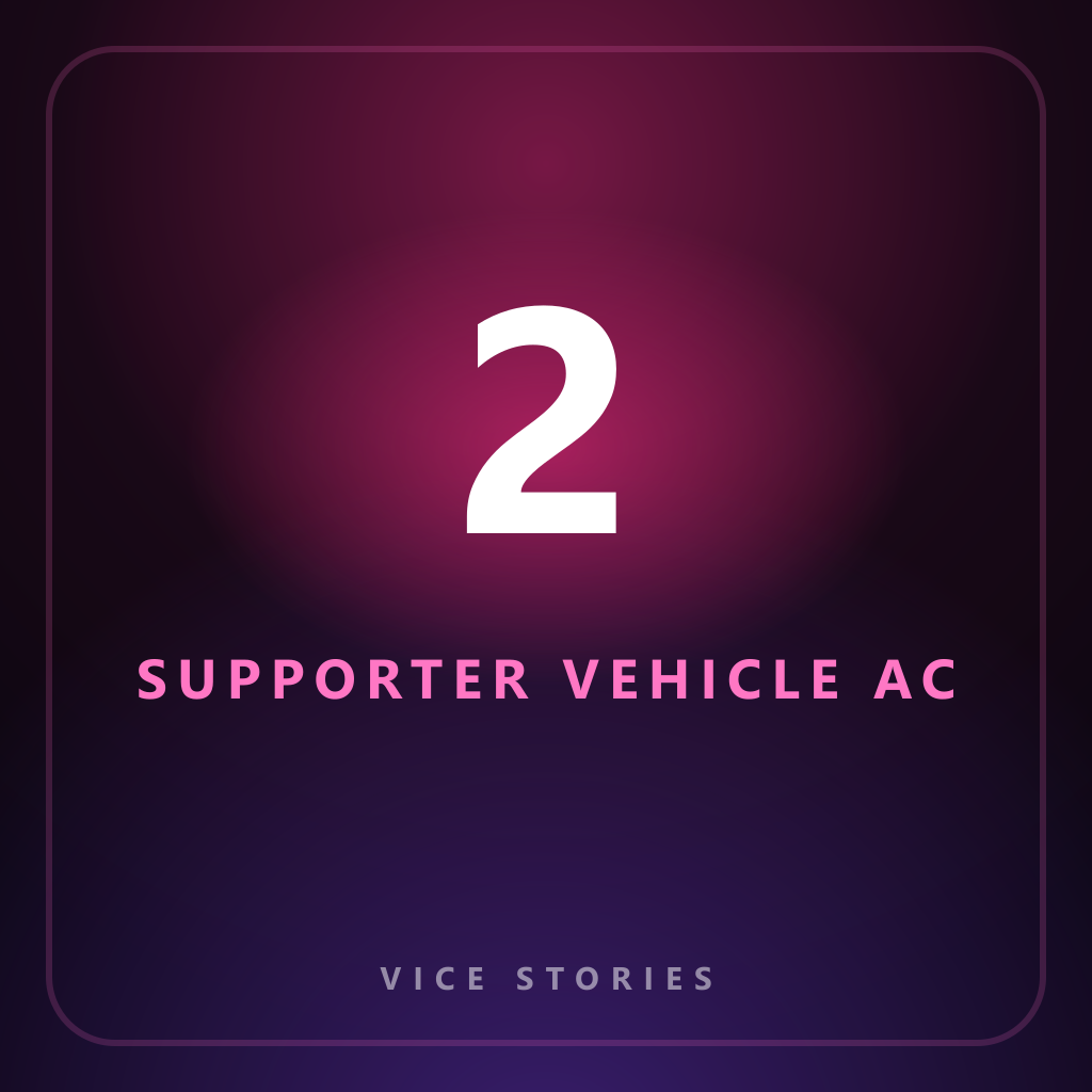 2x Supporter Vehicle Access