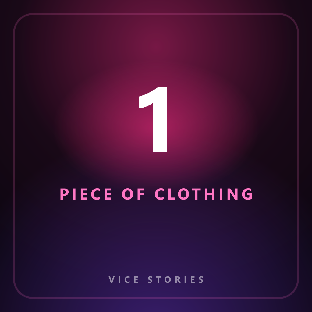 1 Piece of Clothing