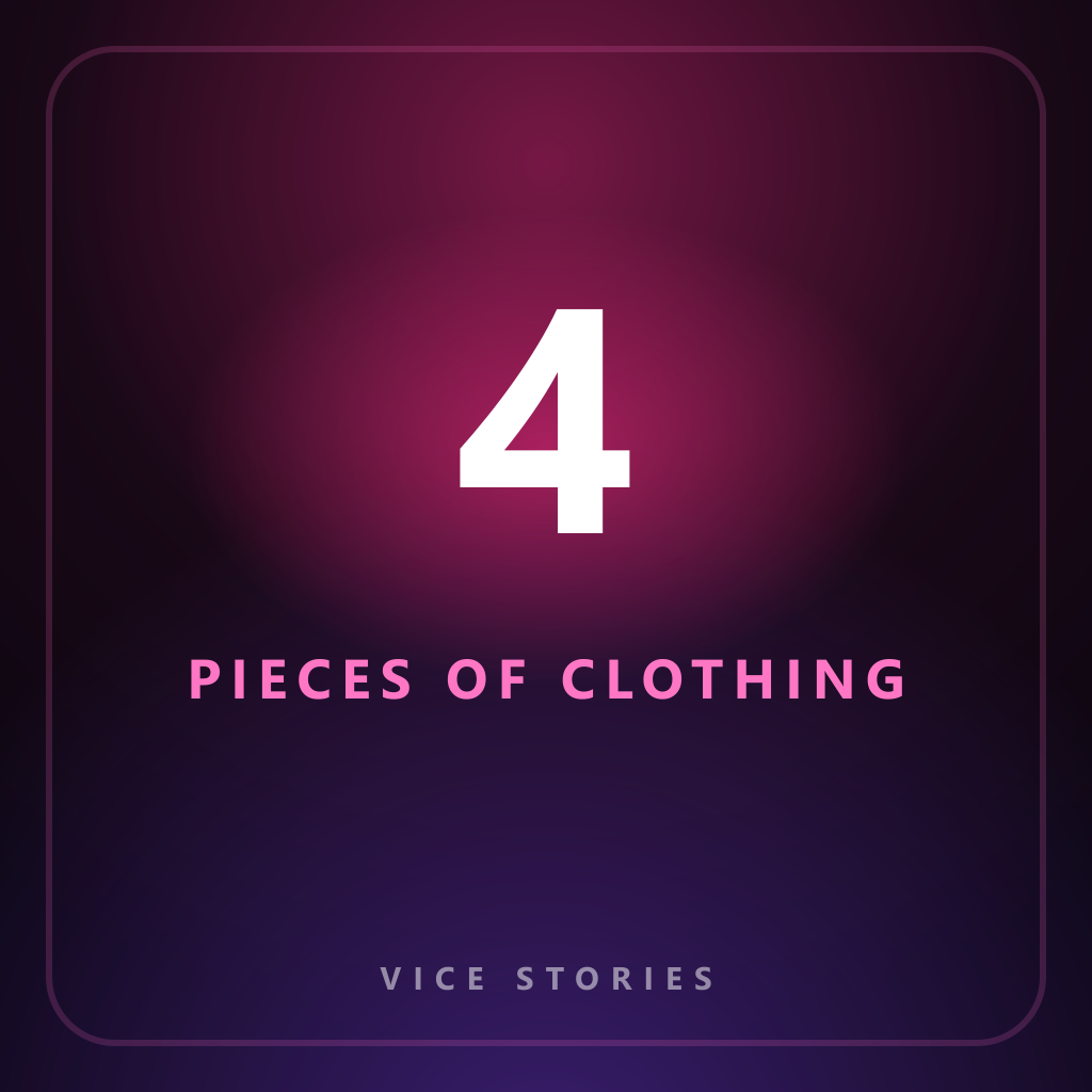 4 Pieces of Clothing