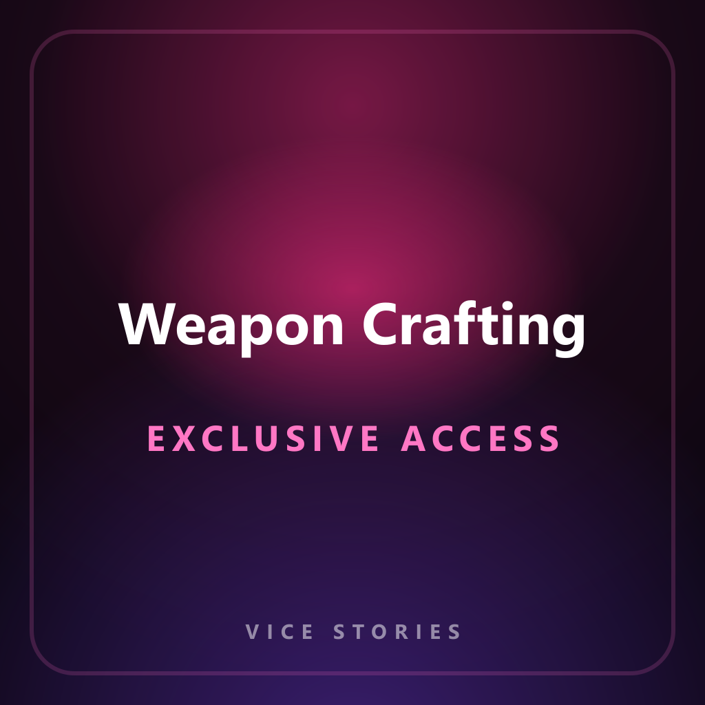 Weapon Crafting